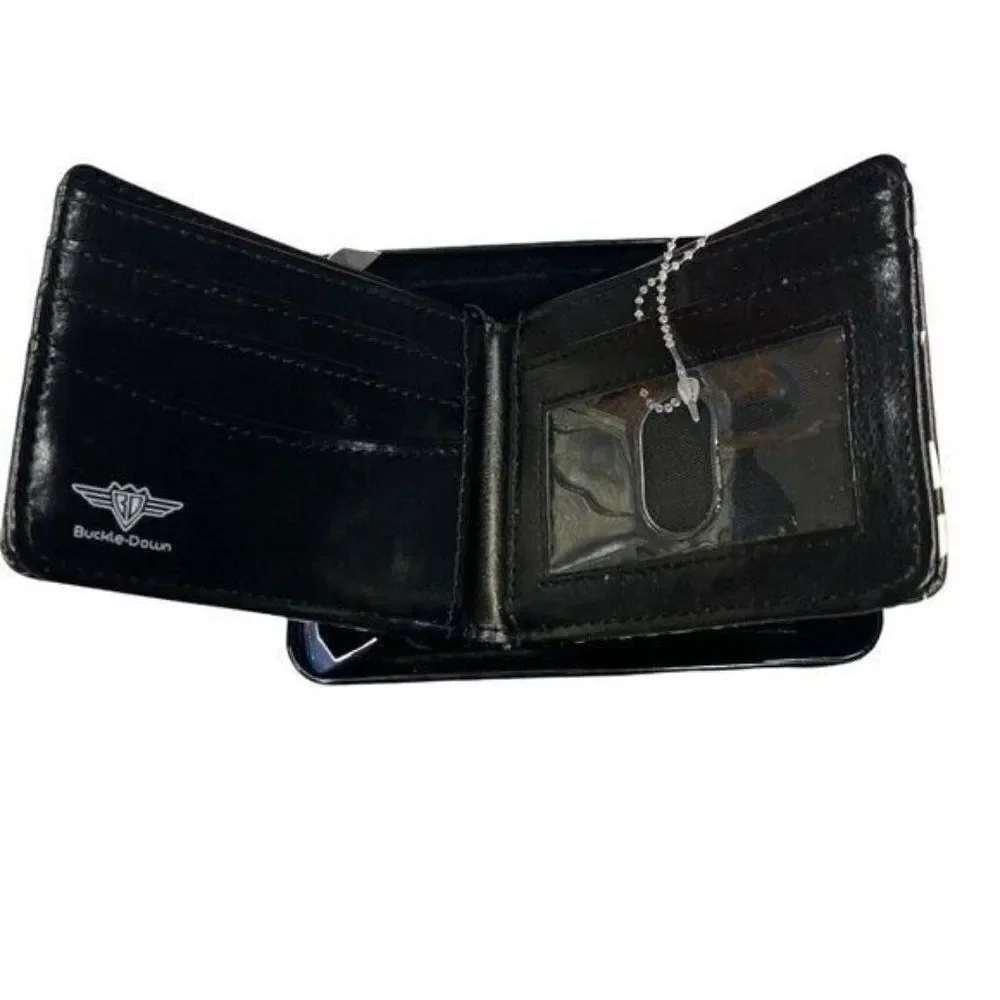 DC Comics Joker Bifold‎ Wallet Metal Tin Ha Ha Batman Smile Arkham Gift Harley